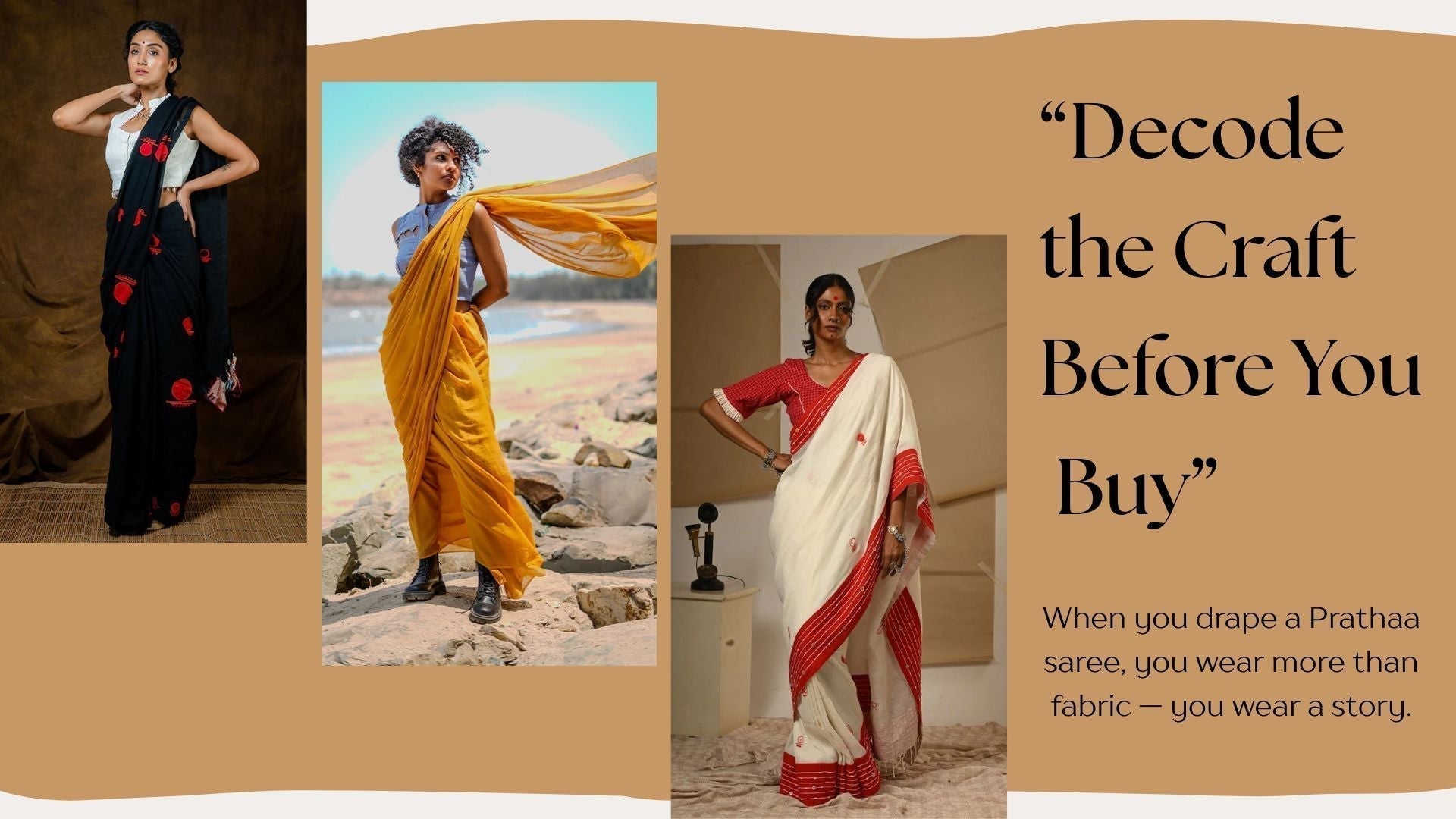 5 Questions to Ask Before You Choose a Handloom Cotton Saree - Prathaa-weaving traditions