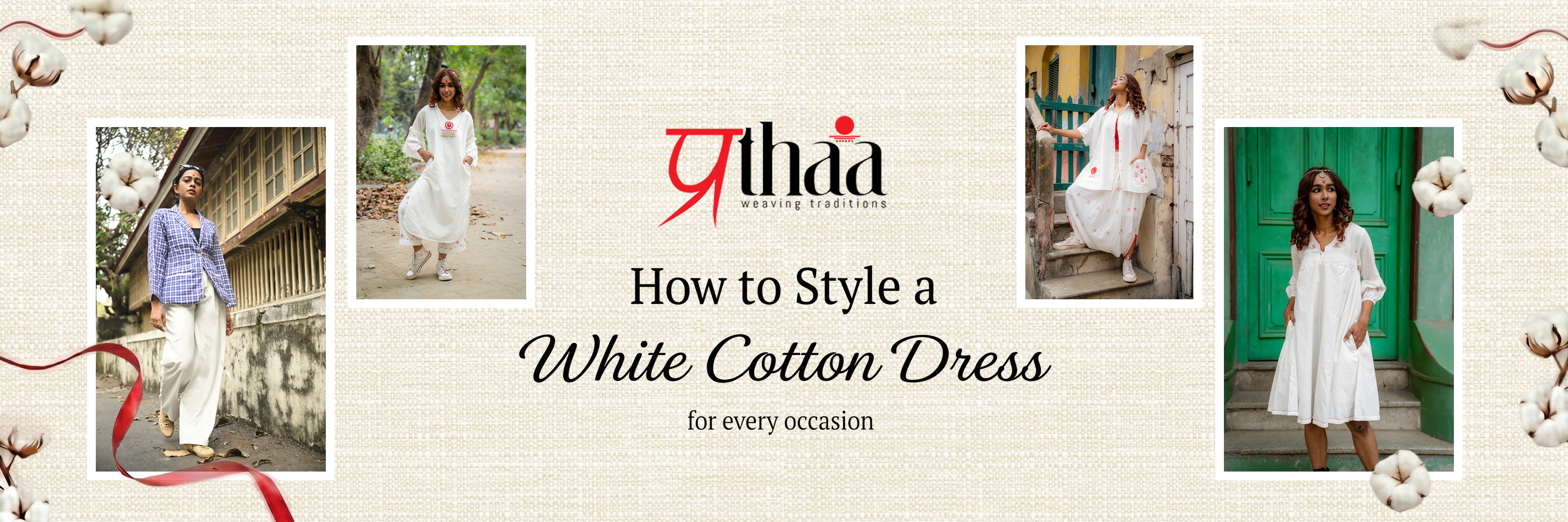 How to Style a White Cotton Dress for Every Occasion