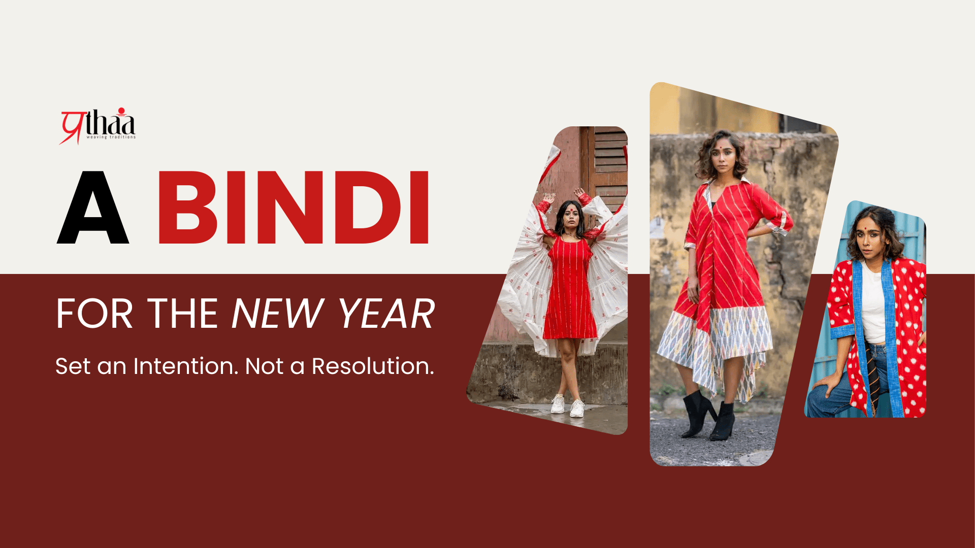A Bindi for the New Year: Setting Your Intentions in an Auspicious Hue - Prathaa-weaving traditions
