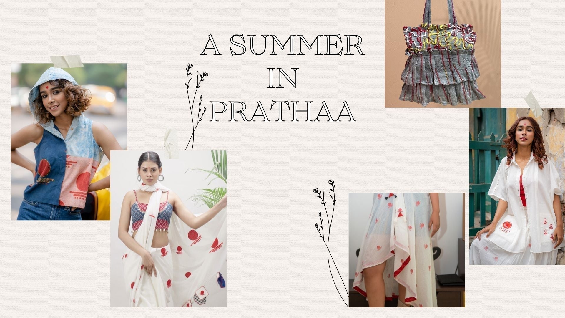 A Summer in Prathaa: Five Looks for Every Warm-Weather Affair - Prathaa-weaving traditions