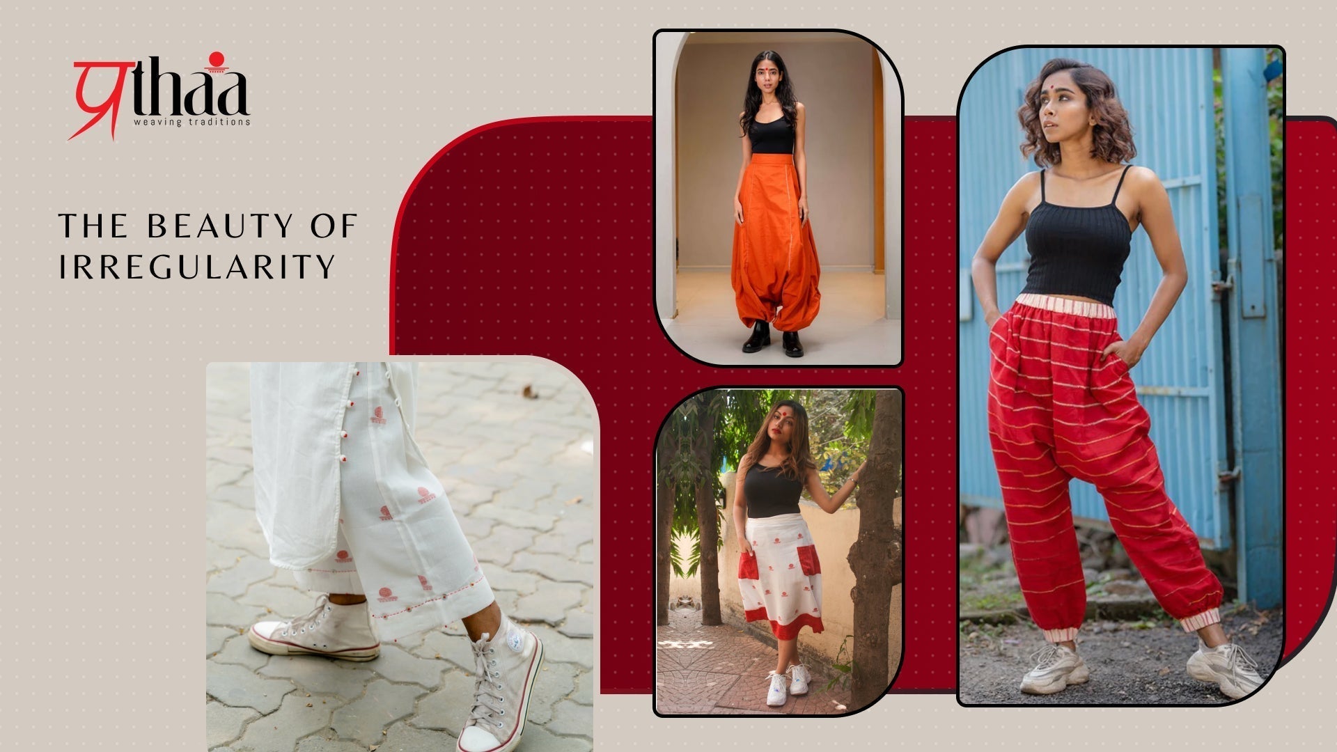 The Beauty of Irregularity: Why Upcycled Khesh Bottoms are a Sustainable Style Statement - Prathaa-weaving traditions