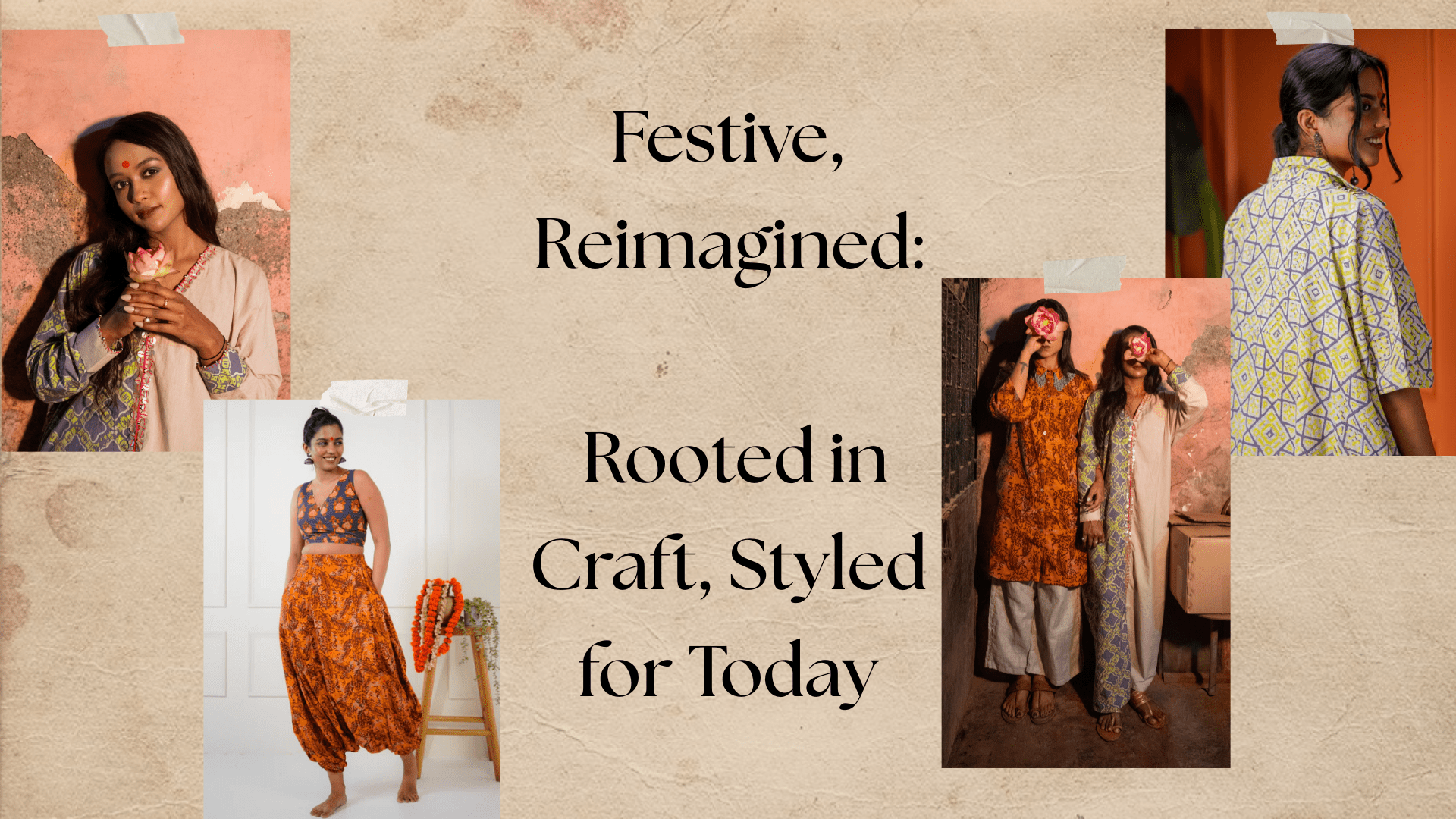 The Modern Woman’s Festive Edit: Minimalist Glamour with a Handloom Twist - Prathaa-weaving traditions