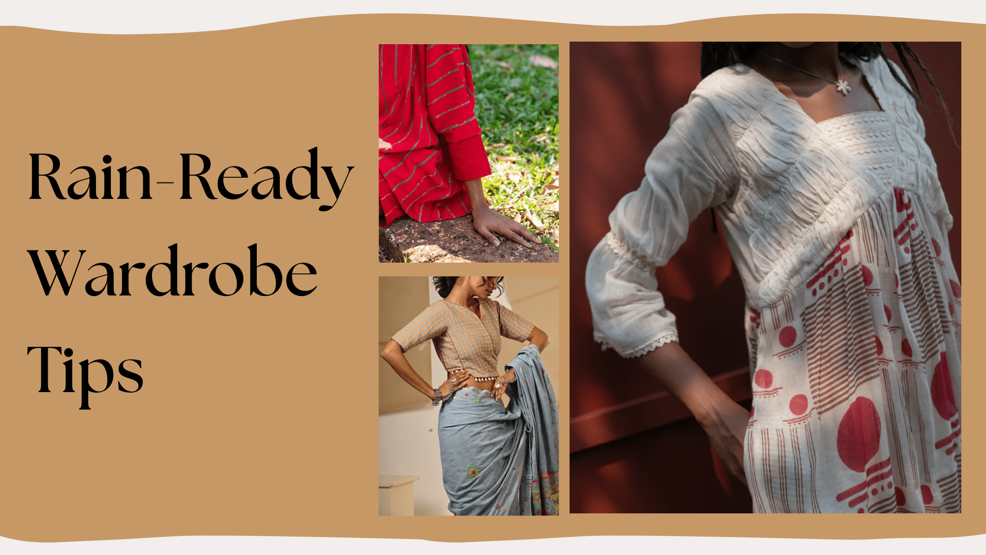 Tips for Keeping Your Favourite Clothes Fresh & Odour-Free in Monsoon 🌧️ - Prathaa-weaving traditions