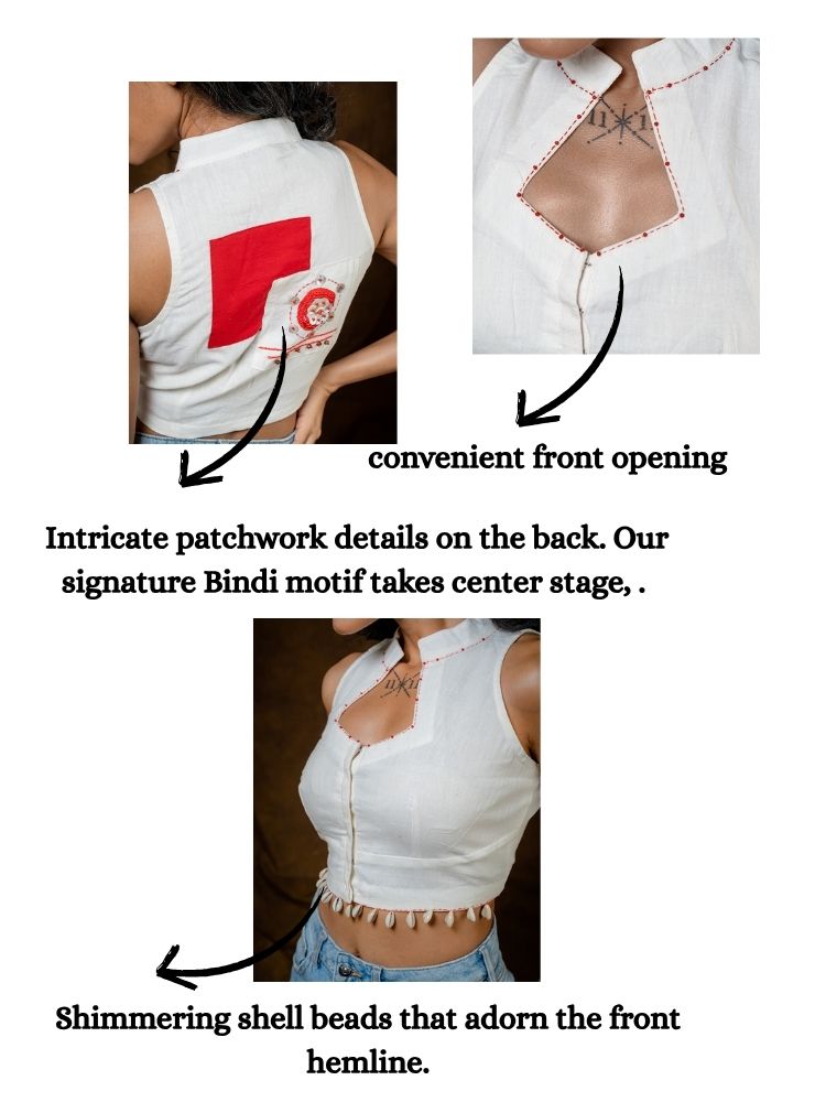 In-Cut Blouse - Shvet