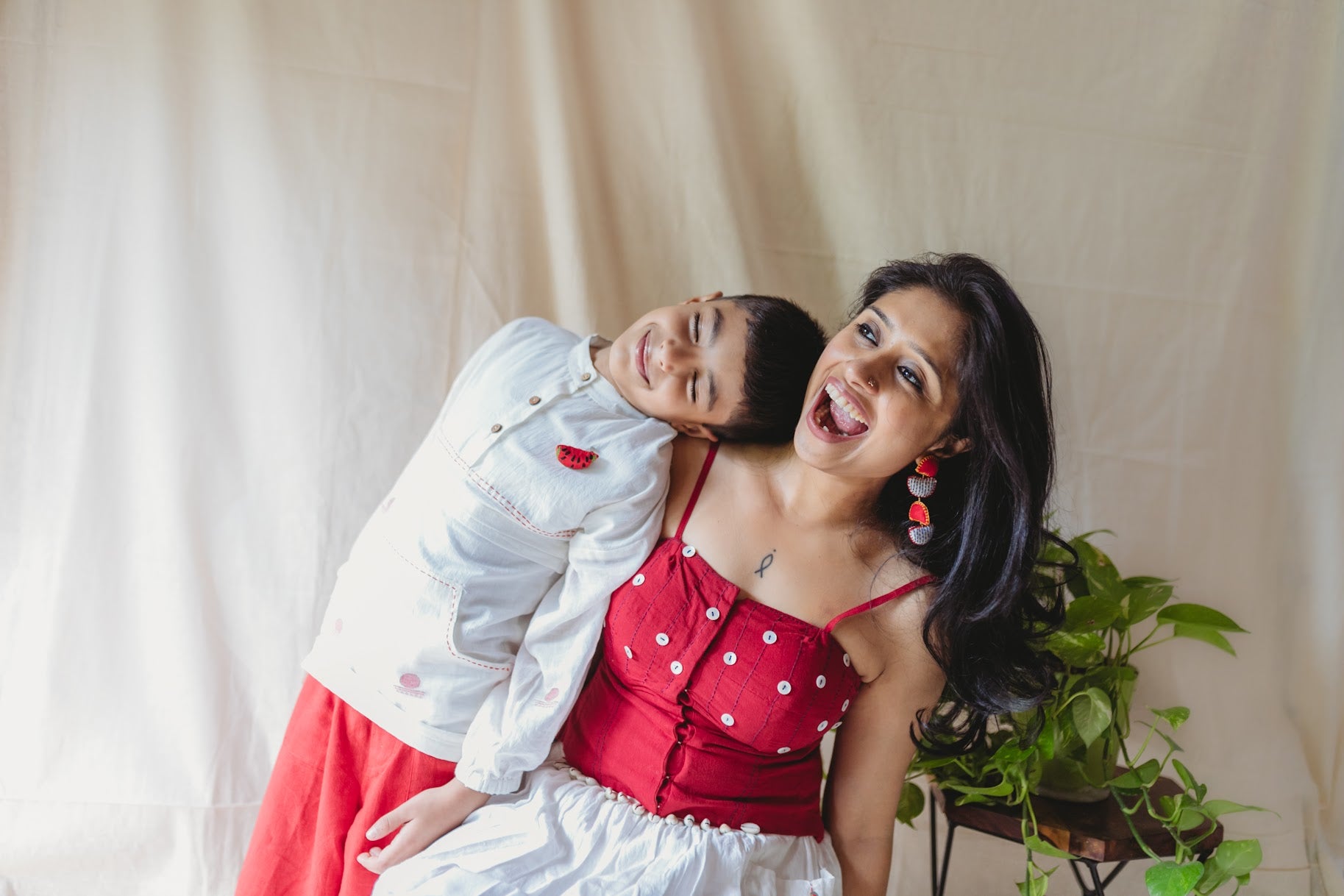 Twinning- Mother Son Duo Set | Twinning Dress Prathaa