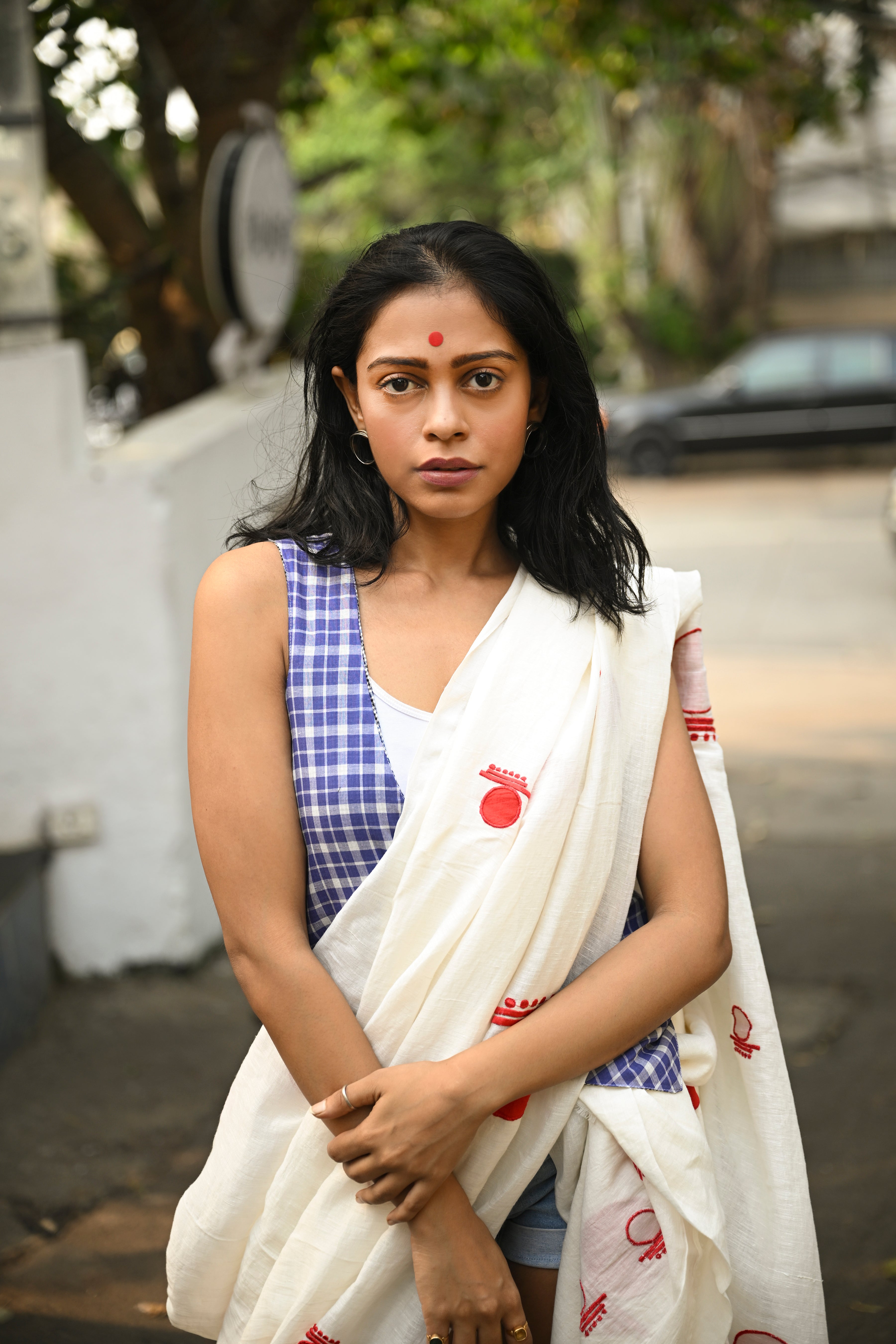 Reversible Sleeveless Waistcoat - Taana Baana