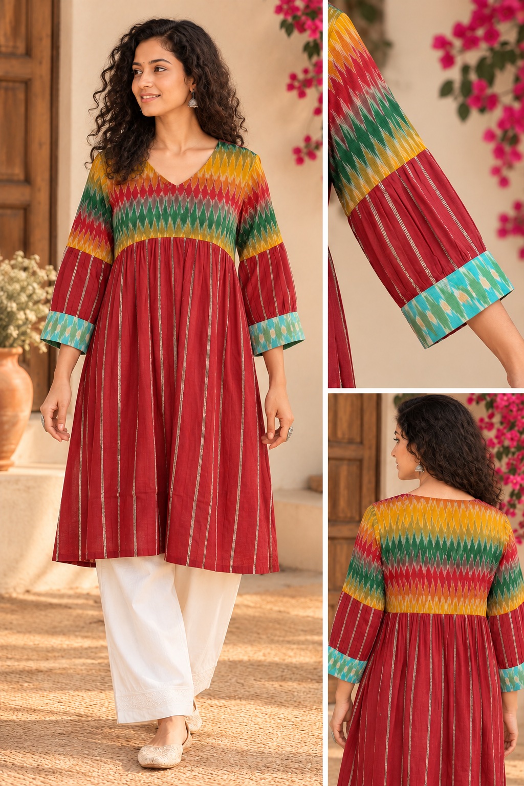 Rainbow tunic DRESS
