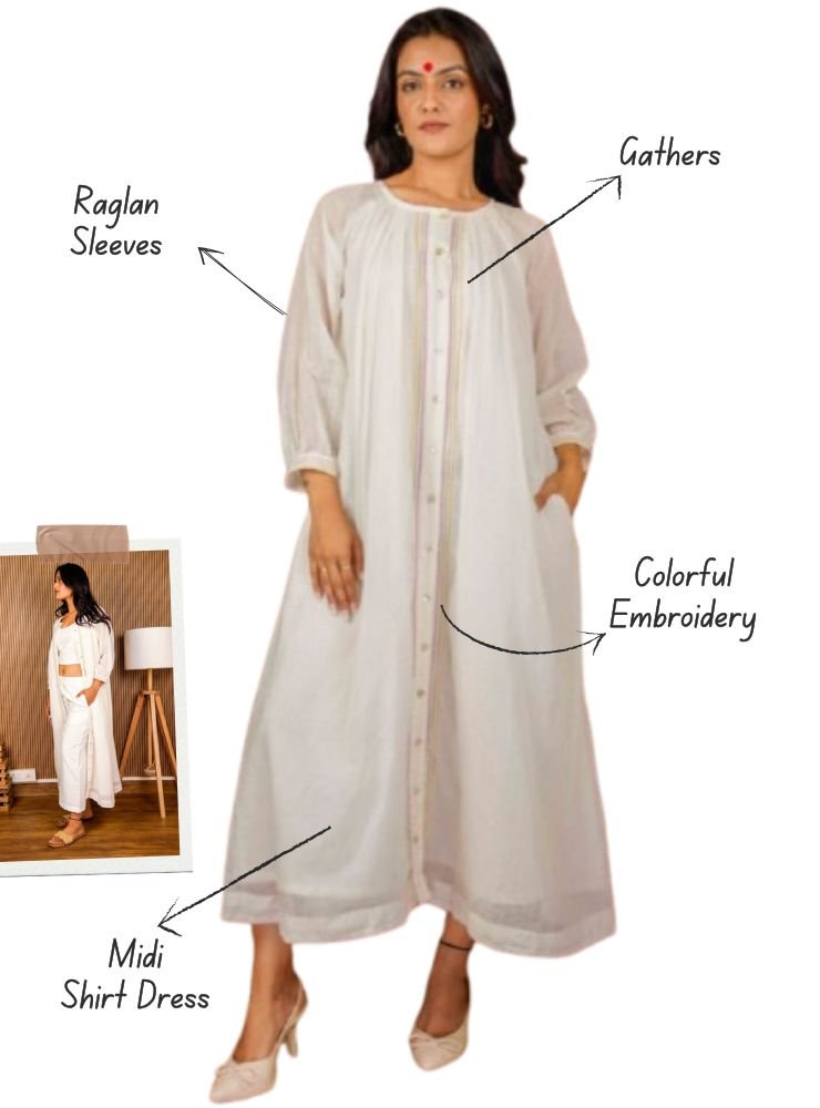 Abha Dress - Prathaa - weaving traditions