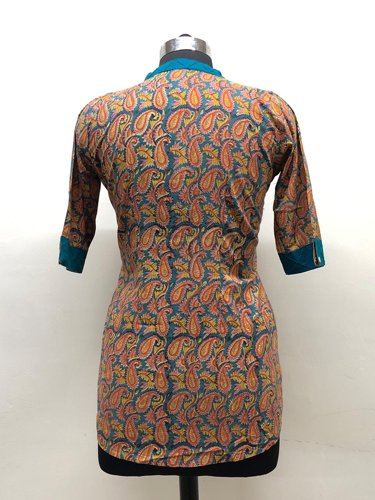 Block Printed long top - Prathaa - weaving traditions
