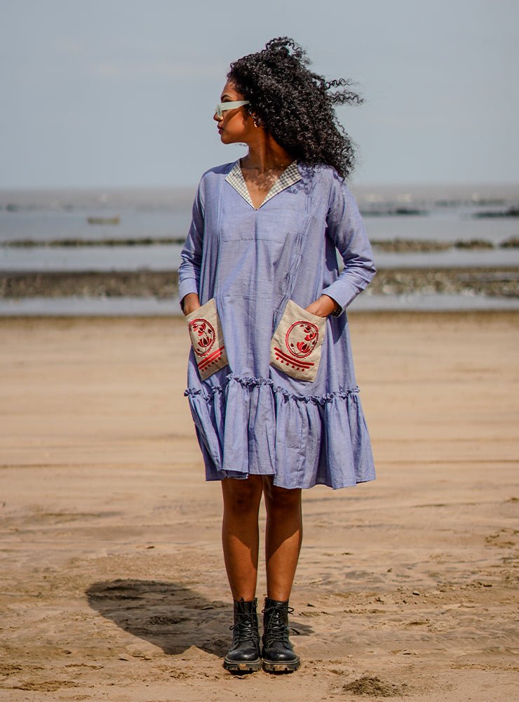 Leher Dress - Prathaa - weaving traditions