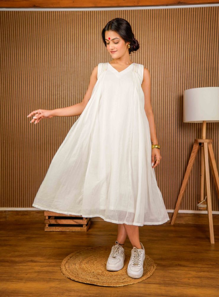 Luna Dress - Prathaa - weaving traditions