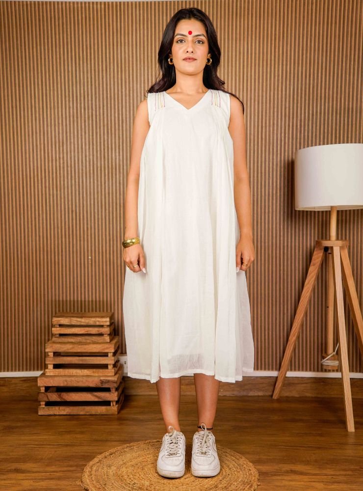 Luna Dress - Prathaa - weaving traditions