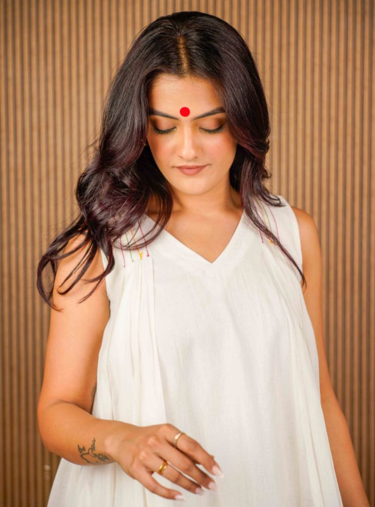 Luna Dress - Prathaa - weaving traditions