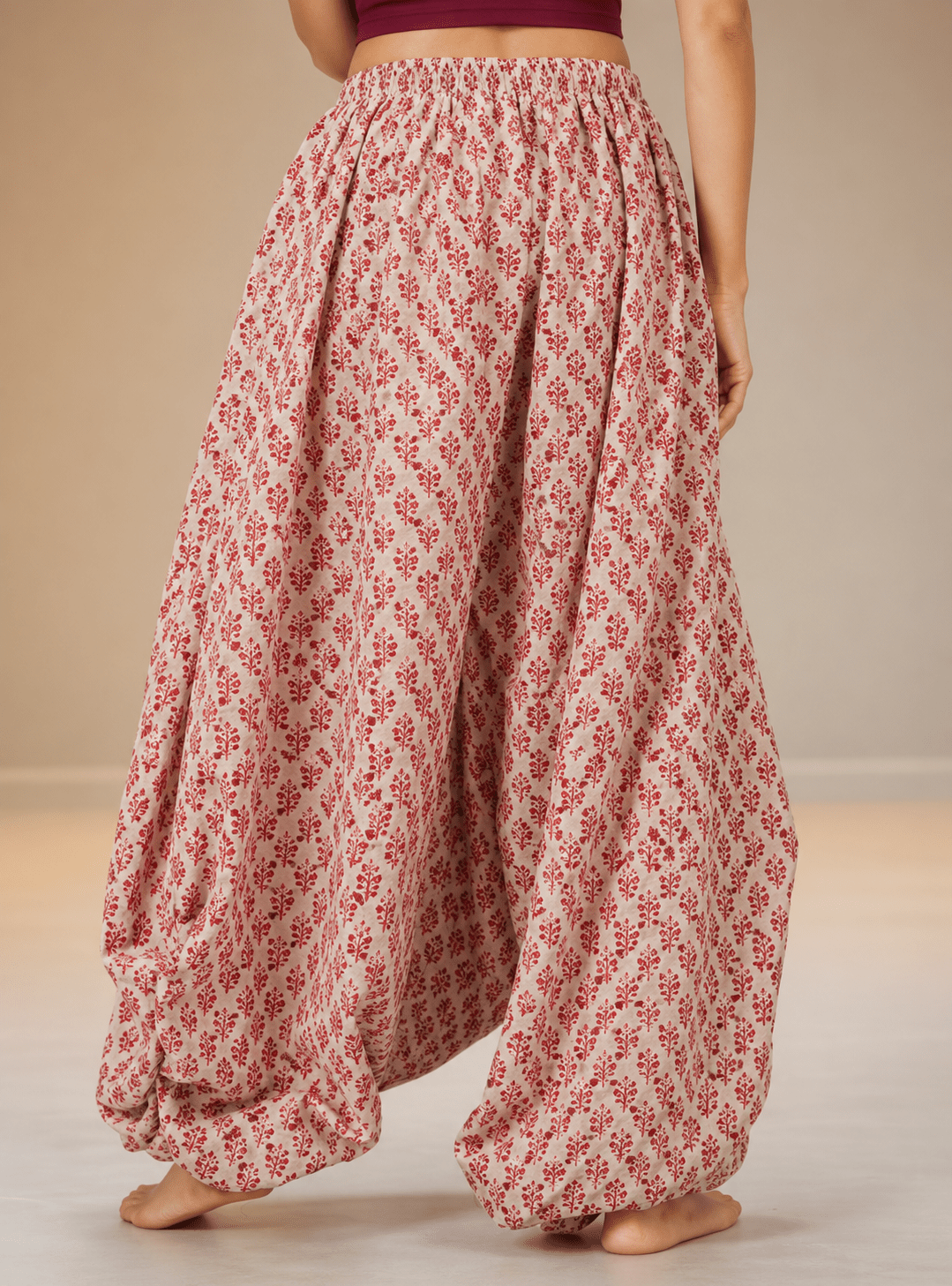 MAUJ UNISEX HAREM - Prathaa-weaving traditions