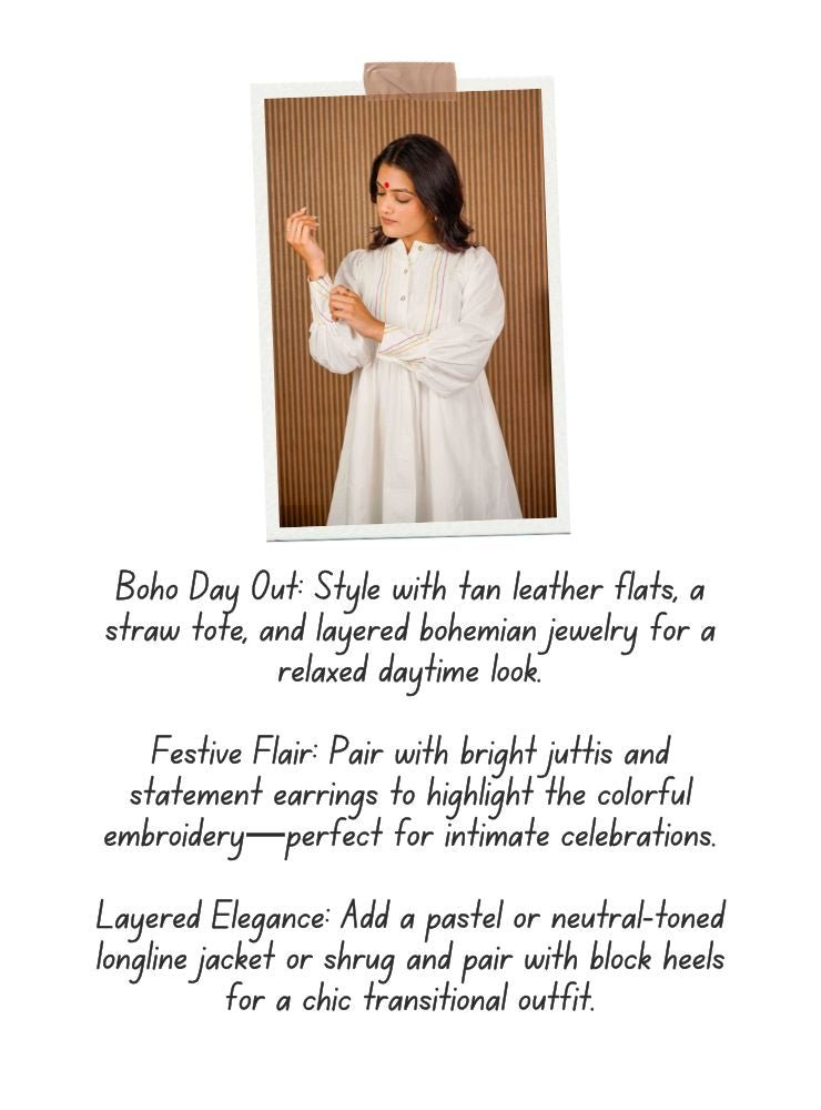 Pearl Dress - Prathaa - weaving traditions