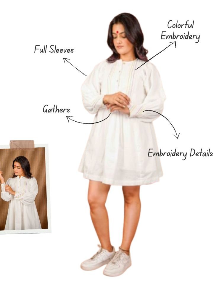 Pearl Dress - Prathaa - weaving traditions