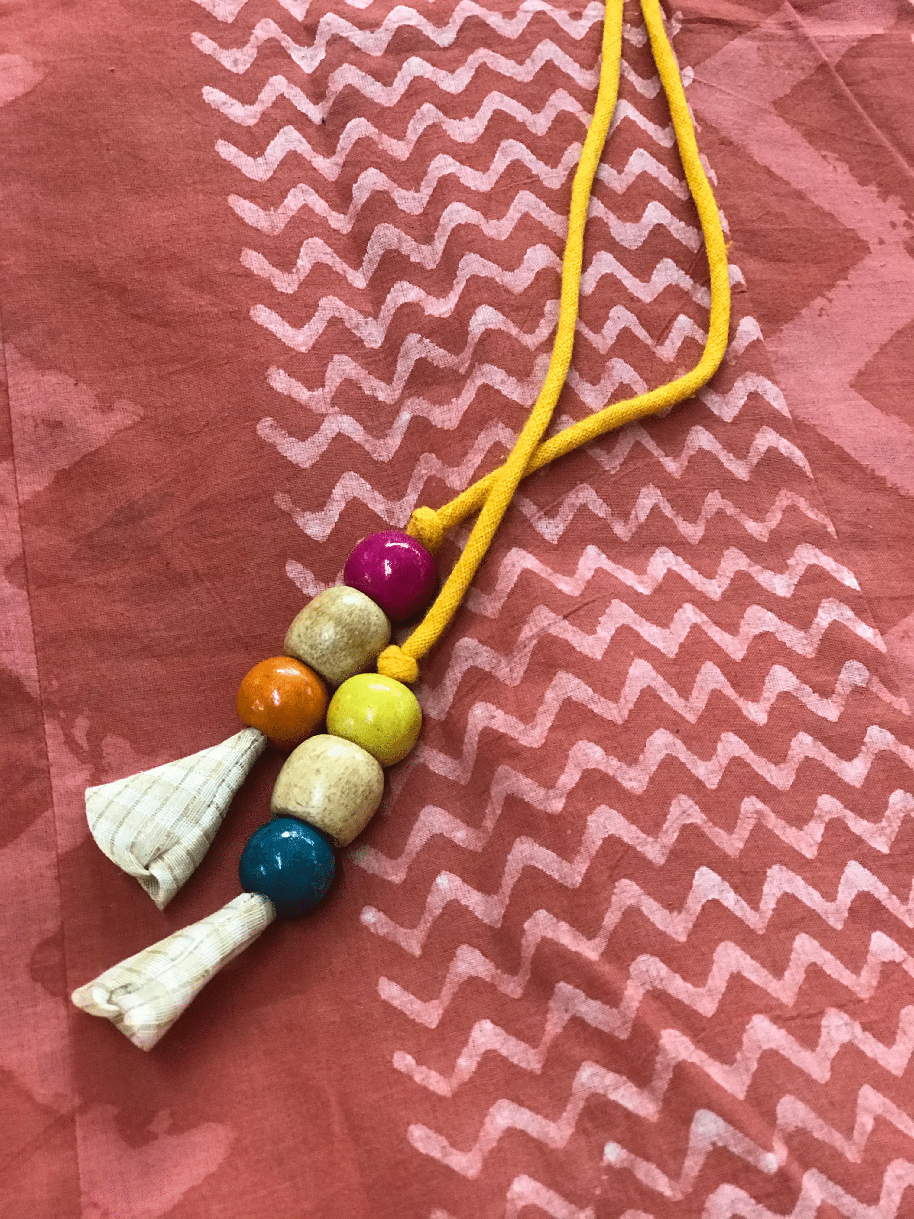 Kids Coral Batik Skirt - Prathaa - weaving traditions