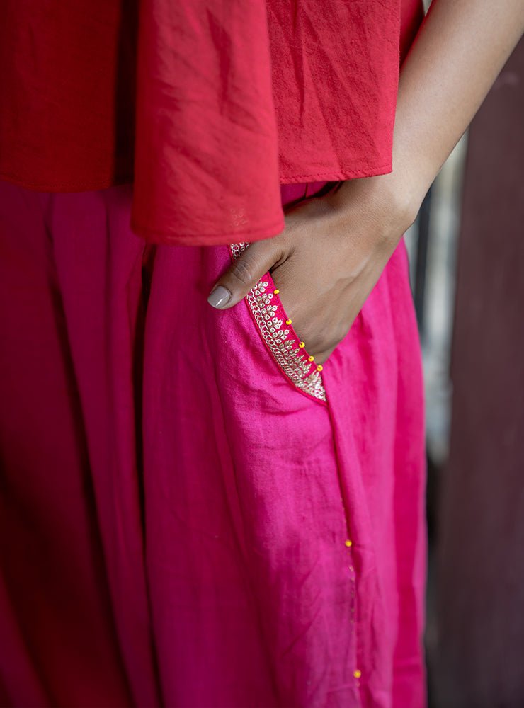 afghani palazzo pants | Prathaa | Handloom & Sustainable Clothing