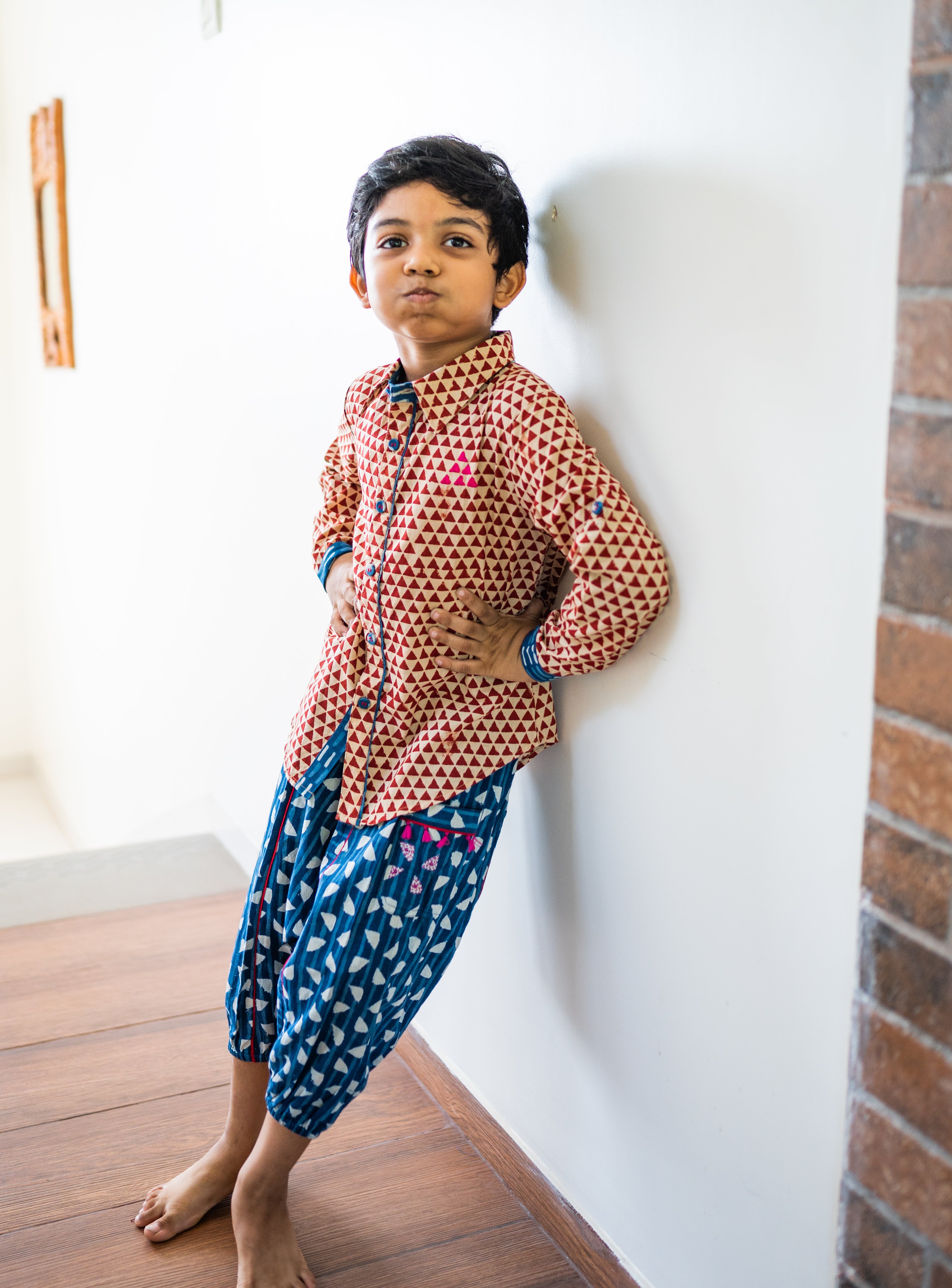 dabu dhoti pant : Prathaa