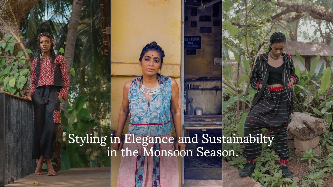 Styling in Elegance and Sustainability with Prathaa in the Monsoon Season - Prathaa-weaving traditions