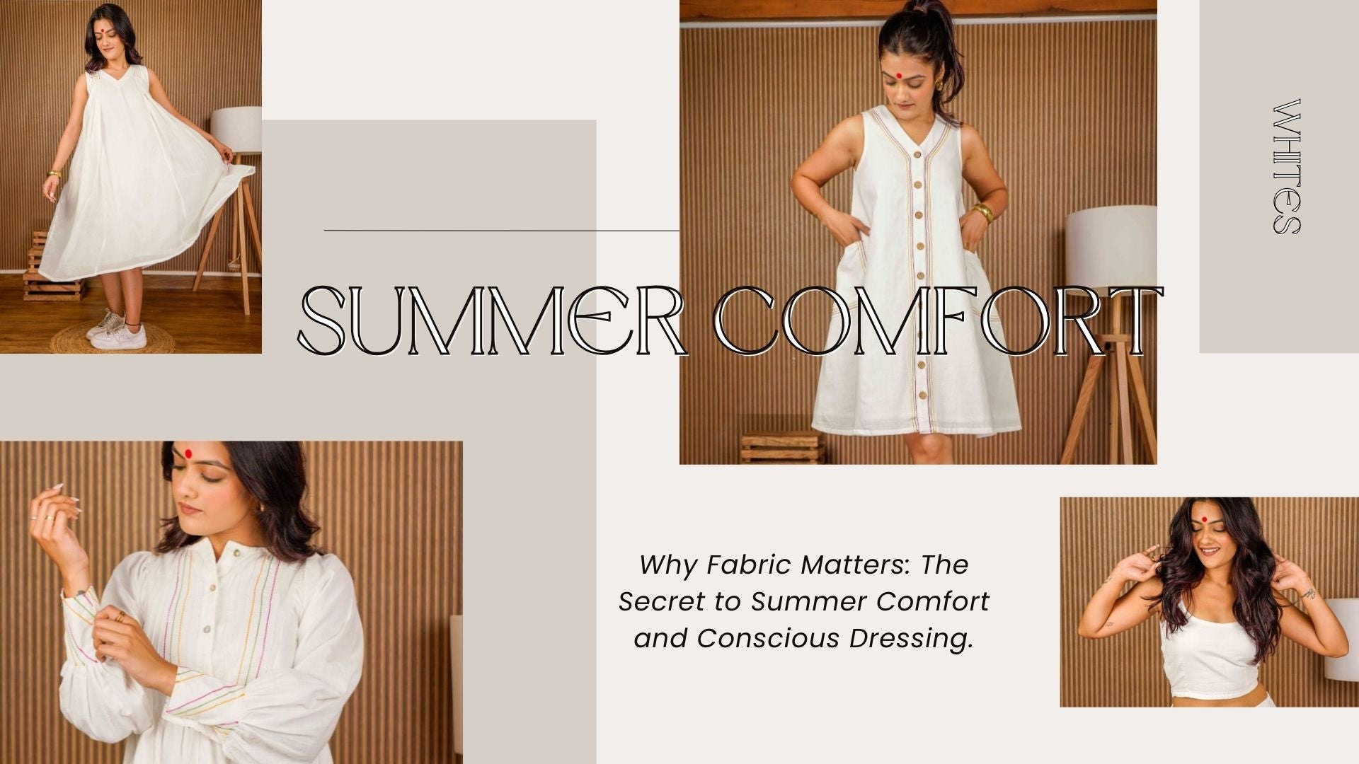 Why Fabric Matters: The Secret to Summer Comfort and Conscious Dressing - Prathaa-weaving traditions