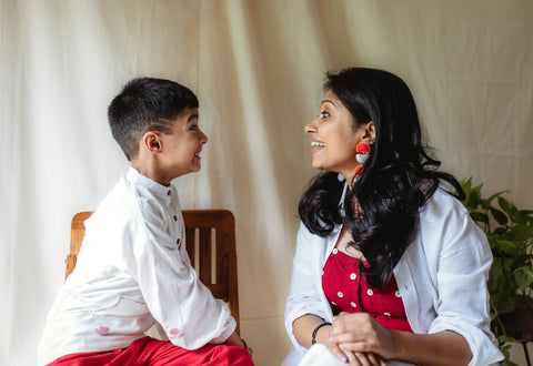 Twinning- Mother Son Duo Set | Twinning Dress Prathaa