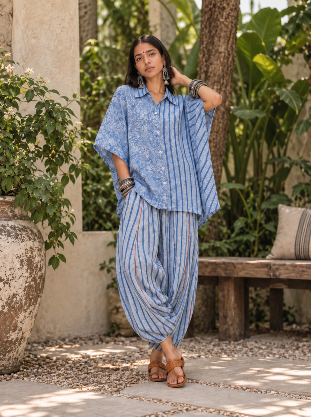 AASMAN KAFTAN SHIRT