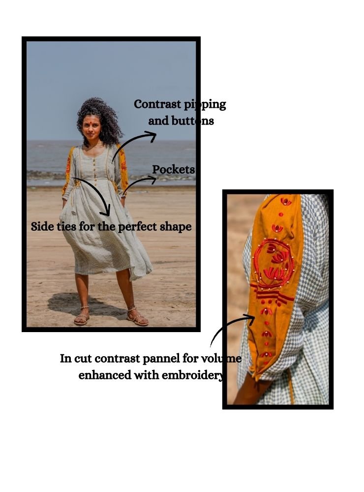 Baadal Dress - Prathaa - weaving traditions