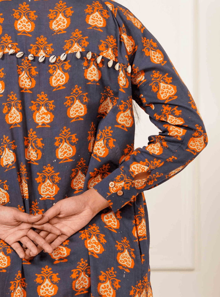 Batik Printed Long Tunic thumbnail 4
