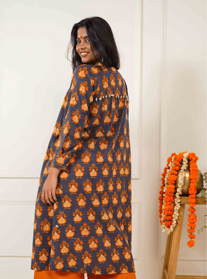 Batik Printed Long Tunic thumbnail 2