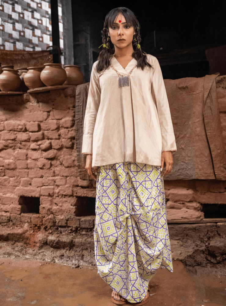 Batik Printed Skirt - Prathaa - weaving traditions