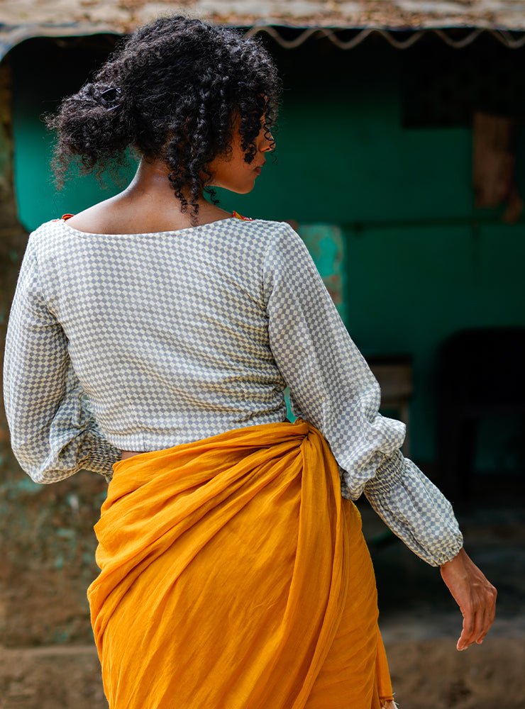 Ira Blouse - Prathaa - weaving traditions