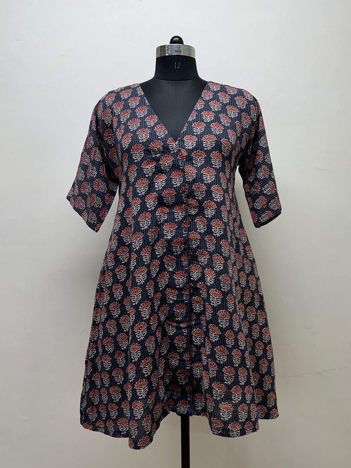 Kantha Tunic dress - Prathaa - weaving traditions