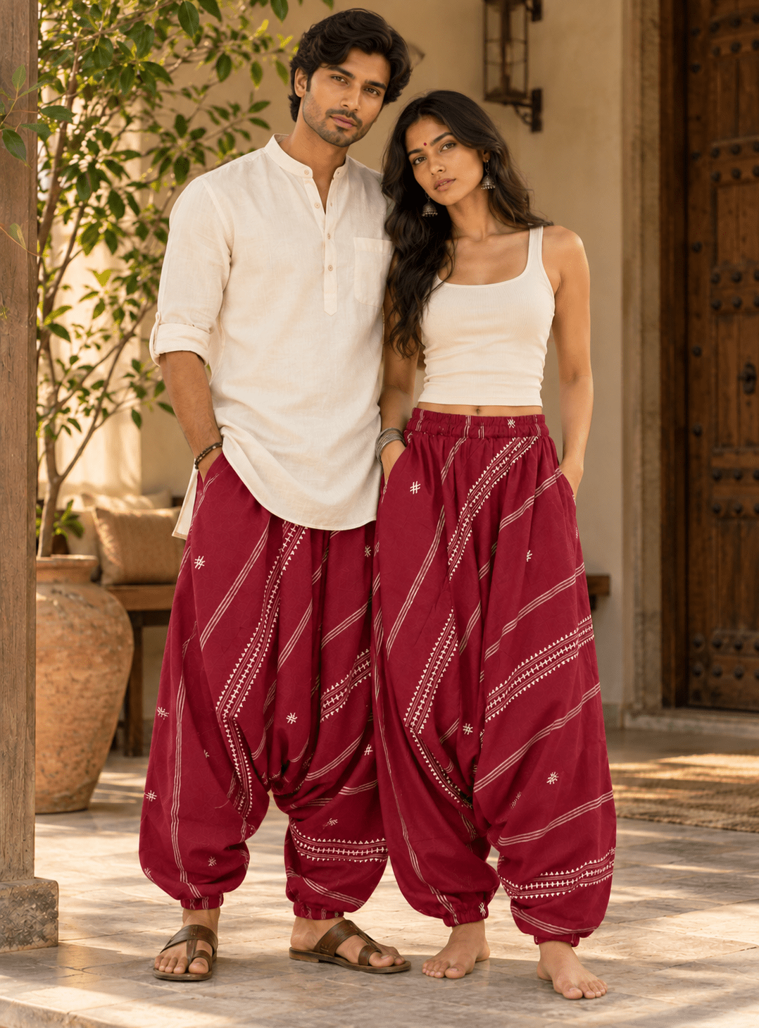 Kotpad NOMAD UNISEX HAREM - Prathaa-weaving traditions