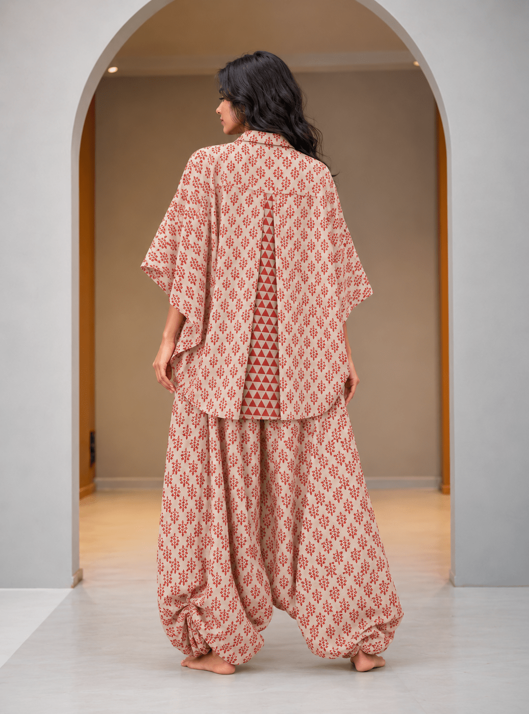 MAUJ KAFTAN SHIRT - Prathaa-weaving traditions