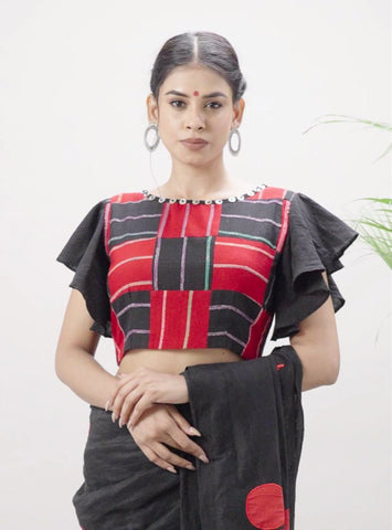 Patchwork Blouse - Prathaa - weaving traditions