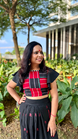 Patchwork Blouse - Prathaa - weaving traditions