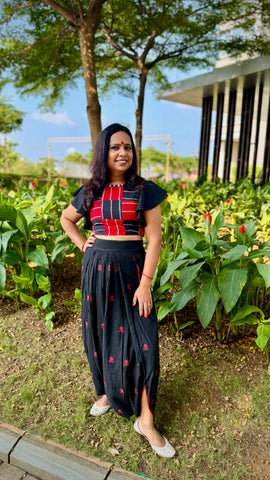 Patchwork Blouse - Prathaa - weaving traditions