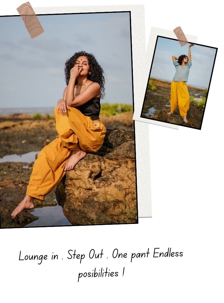 Raah Pants - Prathaa - weaving traditions