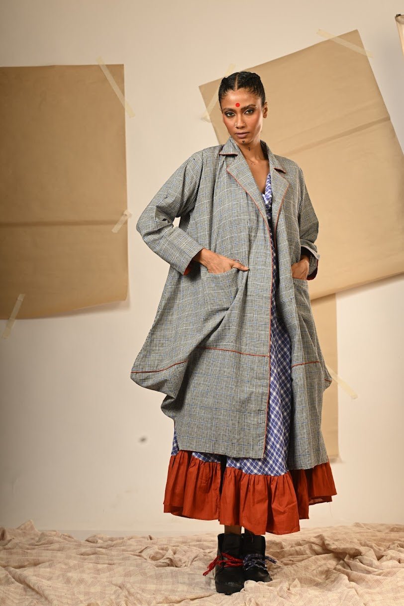 TB Cowl Jacket - Prathaa Weaving Traditions