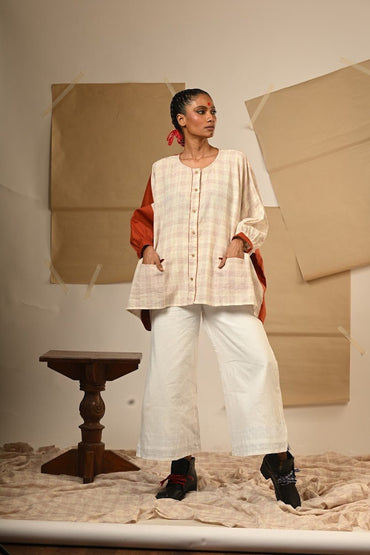 TB Kaftan Shirt - Prathaa Weaving Traditions