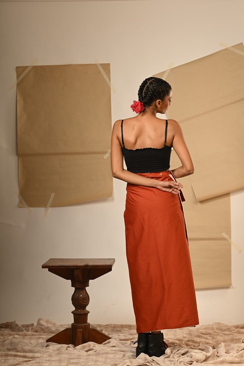 TB Reversible Drape Skirt - Prathaa Weaving Traditions