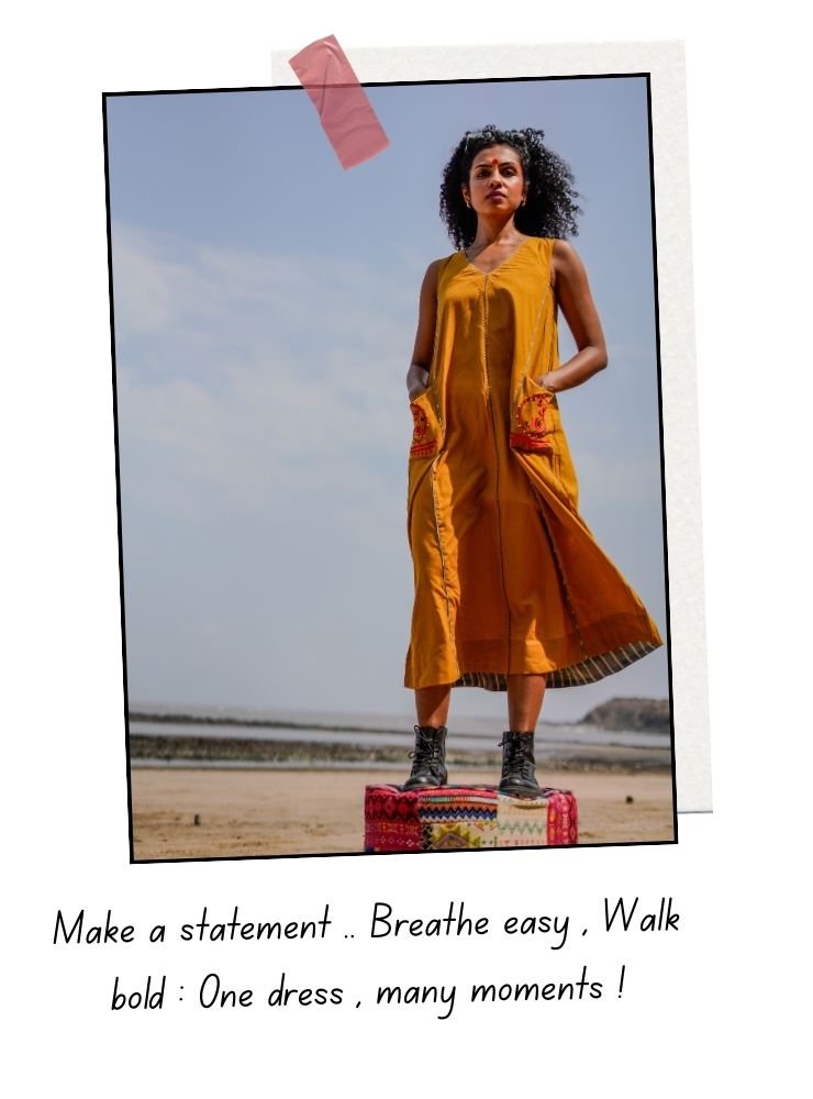 Ziya Dress - Prathaa - weaving traditions