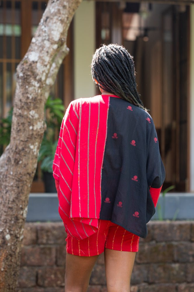 Set- Shirt Shorts - Prathaa - weaving traditions