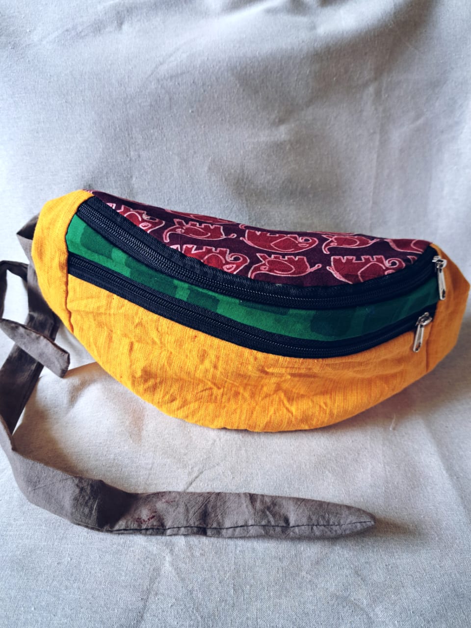 Upcycled- Fanny Bags - Prathaa - weaving traditions