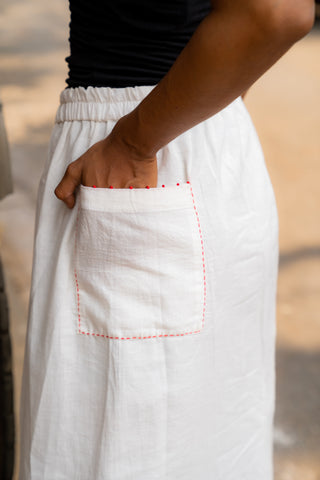 Shvet Lungi Skirt - Organic Fashion- Bindi Collection