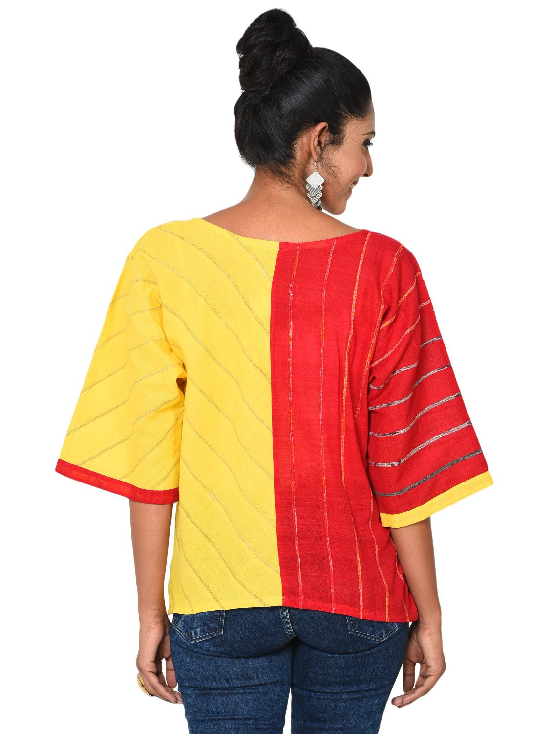 Top - Colorblock Khesh Top - Prathaa