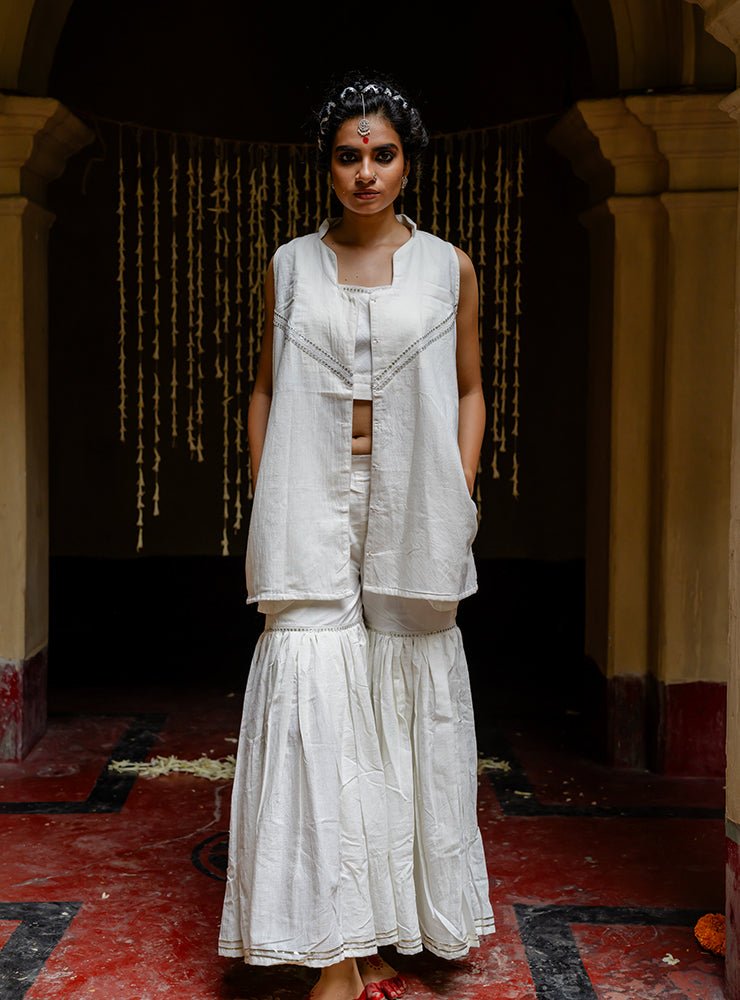 RUPA JACKET TOP - Prathaa - weaving traditions