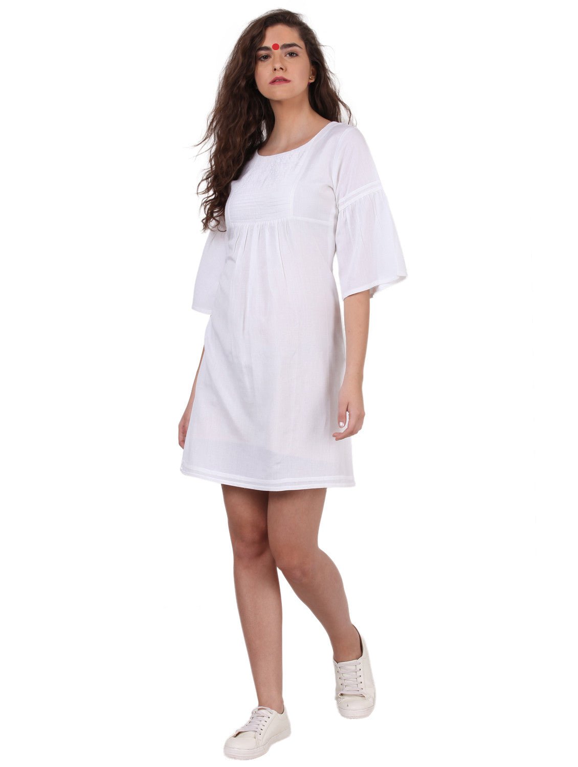 Dress - White Formal Dress - Prathaa