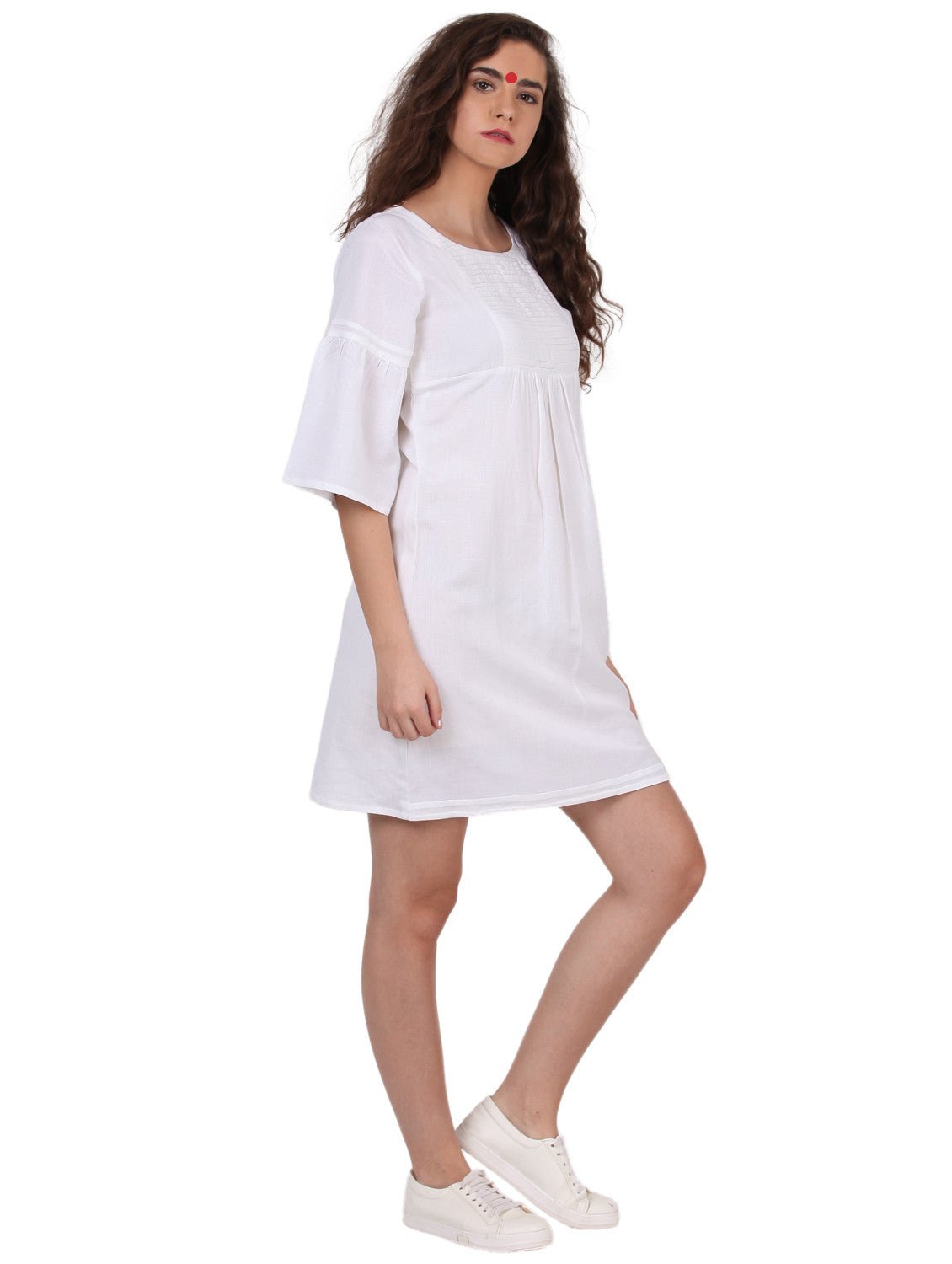 Dress - White Formal Dress - Prathaa